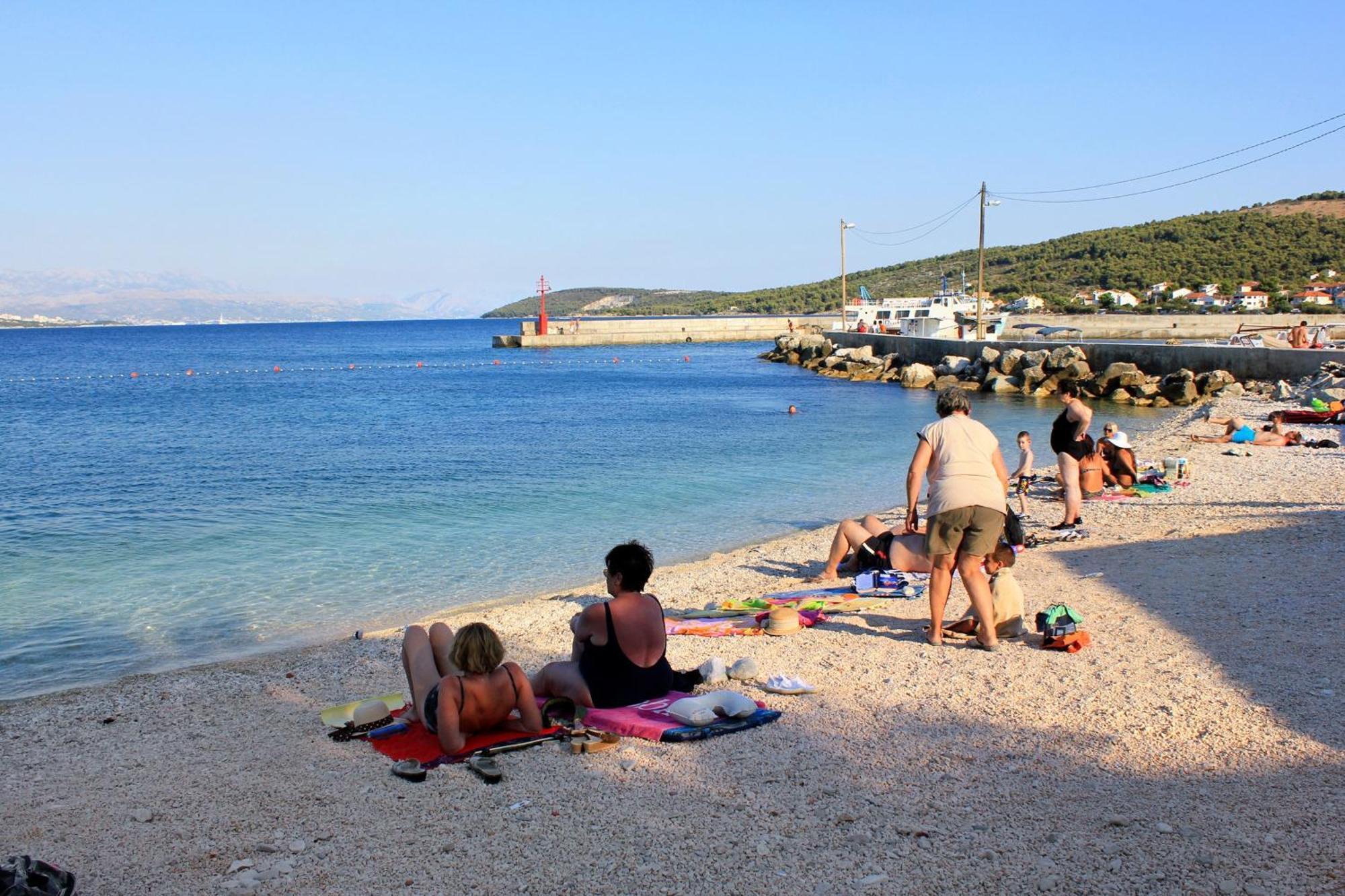 Apartments By The Sea Slatine, Ciovo - 6000 Bagian luar foto